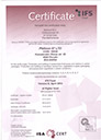 Certificate IFS